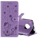 Custodia portafoglio in pelle con slot carte per Huawei P Smart 2