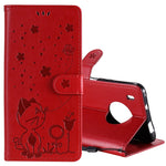 Custodia portafoglio in pelle con slot carte per Huawei P Smart 2