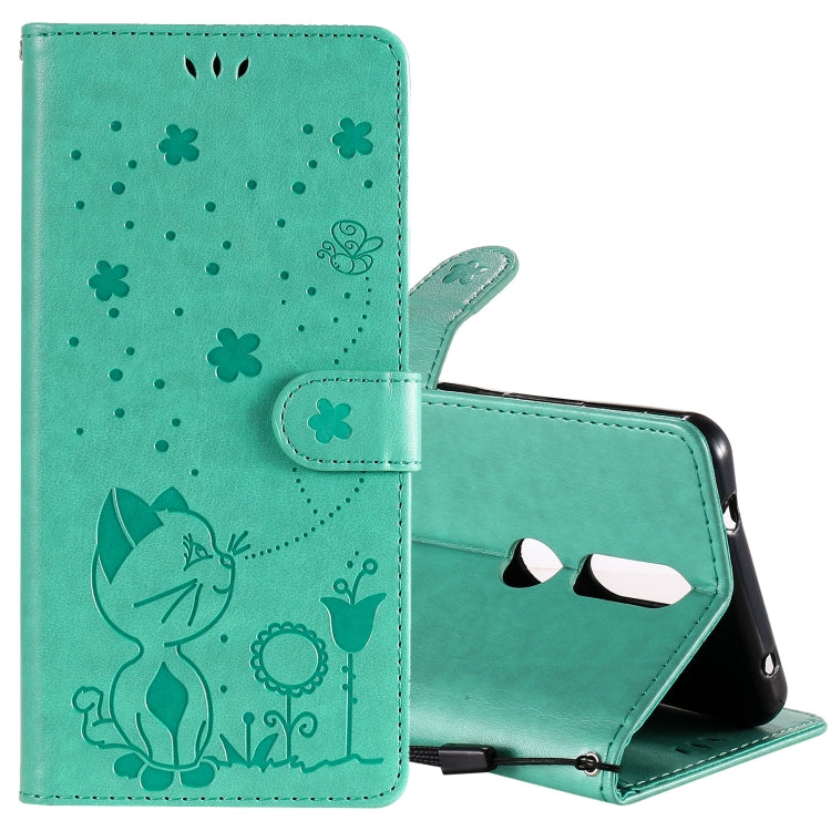 Custodia portafoglio in pelle con slot carte per Huawei P Smart 2