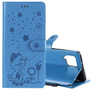 Custodia portafoglio in pelle con slot carte per Galaxy A42 5G