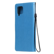 Custodia portafoglio in pelle con slot carte per Galaxy A42 5G
