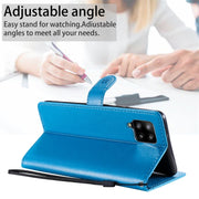 Custodia portafoglio in pelle con slot carte per Galaxy A42 5G