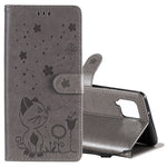 Custodia portafoglio in pelle con slot carte per Galaxy A42 5G