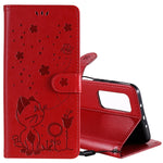 Custodia portafoglio in pelle con slot carte per Galaxy A42 5G