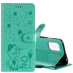Custodia portafoglio in pelle con slot carte per Galaxy A42 5G
