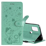 Custodia portafoglio in pelle con slot carte per Galaxy A42 5G
