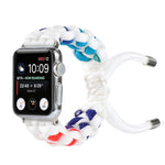 Cinturino per orologio con cordoncino intrecciato, For Apple Watch Ultra 49mm / Series 8&7 45mm / SE 2&6&SE&5&4 44mm / 3&2&1 42mm, For Apple Watch Series 8&7 41mm / SE 2&6&SE&5&4 40mm / 3&2&1 38mm                                                        ...