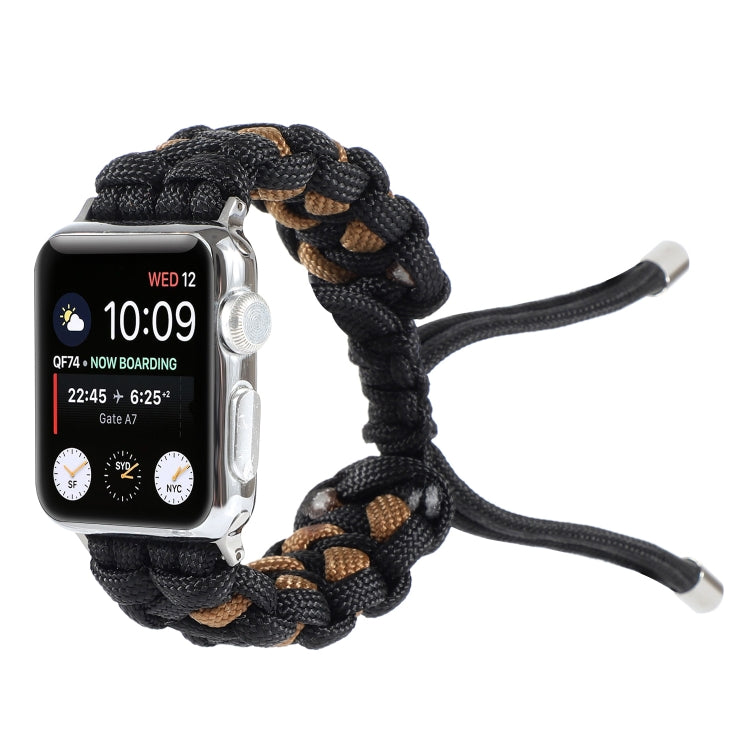 Cinturino per orologio con cordoncino intrecciato, For Apple Watch Ultra 49mm / Series 8&7 45mm / SE 2&6&SE&5&4 44mm / 3&2&1 42mm, For Apple Watch Series 8&7 41mm / SE 2&6&SE&5&4 40mm / 3&2&1 38mm                                                        ...