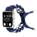 Cinturino per orologio con cordoncino intrecciato, For Apple Watch Ultra 49mm / Series 8&7 45mm / SE 2&6&SE&5&4 44mm / 3&2&1 42mm, For Apple Watch Series 8&7 41mm / SE 2&6&SE&5&4 40mm / 3&2&1 38mm                                                        ...