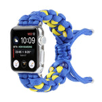 Cinturino per orologio con cordoncino intrecciato, For Apple Watch Ultra 49mm / Series 8&7 45mm / SE 2&6&SE&5&4 44mm / 3&2&1 42mm, For Apple Watch Series 8&7 41mm / SE 2&6&SE&5&4 40mm / 3&2&1 38mm                                                        ...