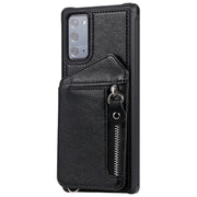 Custodia portafoglio con cerniera per Samsung Galaxy S20 FE