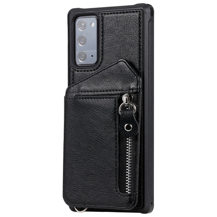 Custodia portafoglio con cerniera per Samsung Galaxy S20 FE