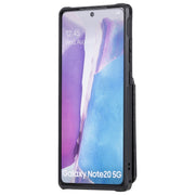 Custodia portafoglio con cerniera per Samsung Galaxy S20 FE