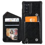Custodia portafoglio con cerniera per Samsung Galaxy S20 FE