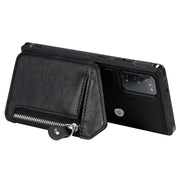Custodia portafoglio con cerniera per Samsung Galaxy S20 FE