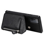 Custodia portafoglio con cerniera per Samsung Galaxy S20 FE