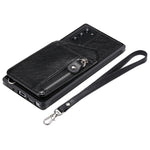 Custodia portafoglio con cerniera per Samsung Galaxy S20 FE
