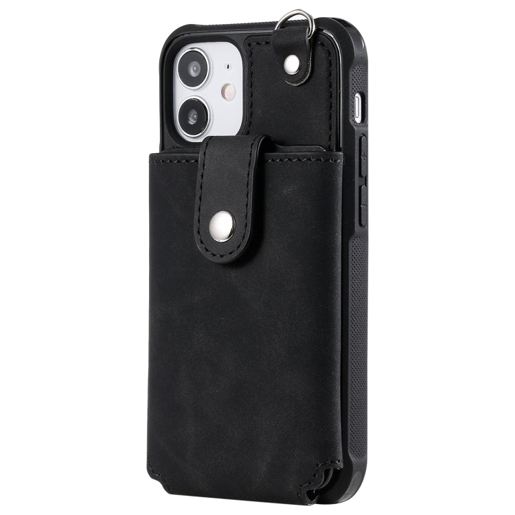 Custodia protettiva iPhone 12 con specchio e slot carte