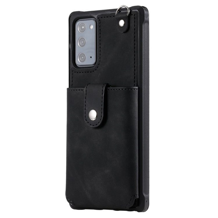Custodia portafoglio con specchio e slot carte per Galaxy Note20