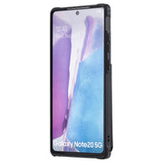 Custodia portafoglio con specchio e slot carte per Galaxy Note20