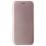Struttura in fibra di carbonio Flip orizzontale magnetico Custodia in pelle TPU + PC + PU con slot per schede, For Huawei nova 8 5G, For vivo Y52s 5G / iQOO U3
