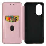 Struttura in fibra di carbonio Flip orizzontale magnetico Custodia in pelle TPU + PC + PU con slot per schede, For Huawei nova 8 5G, For vivo Y52s 5G / iQOO U3