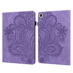 Custodia in pelle flip orizzontale con motivo in rilievo pavone TPU + PU con supporto e slot per carte e portafoglio e funzione sleep / wake-up, For Huawei Mediapad Enjoy Tablet 2 10.1, For Huawei MediaPad M5 lite 10.1, For Huawei MatePad 10.4         ...