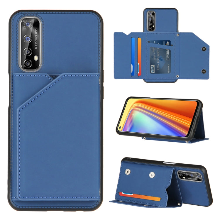 Custodia posteriore TPU con slot carte per Realme 7
