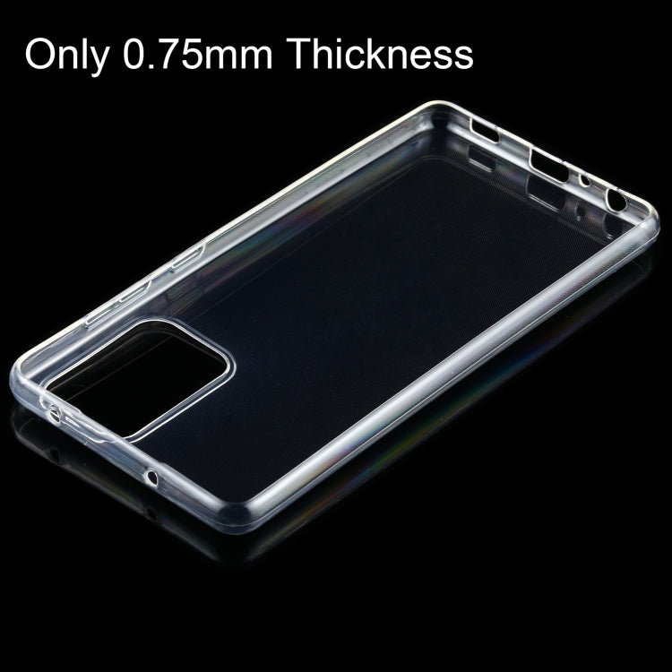 Custodia TPU trasparente ultrasottile per Samsung Galaxy A72 5G