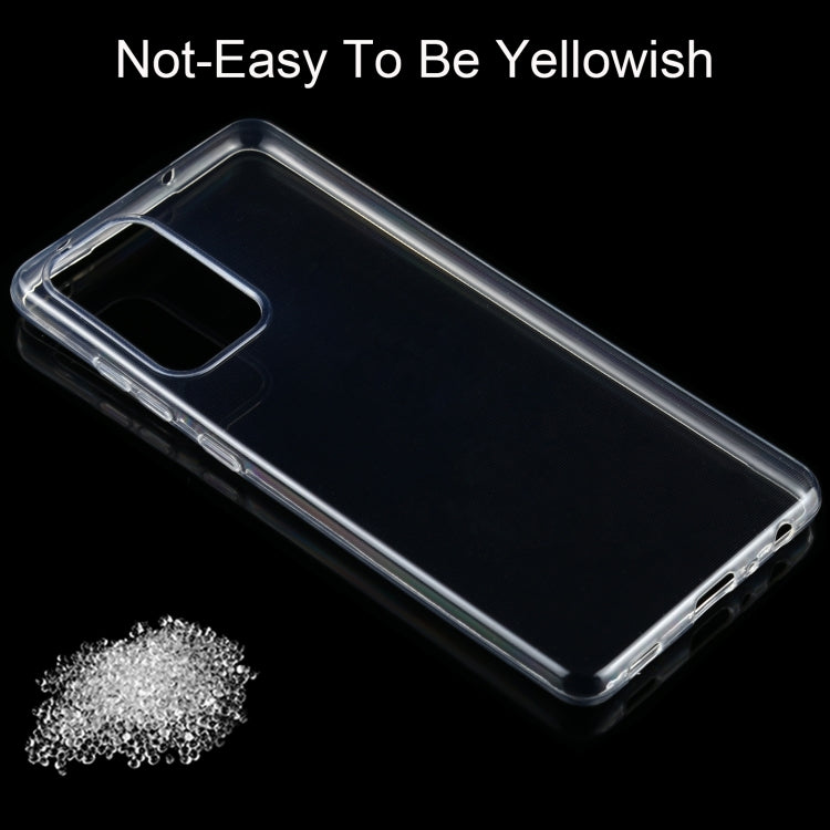 Custodia TPU trasparente ultrasottile per Samsung Galaxy A72 5G
