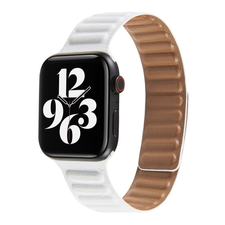 Cinturino in pelle Loop per Apple Watch Series 6 e SE e 5 e 4 40 mm / 3 e 2 e 1 38 mm, For Apple Watch Series 7 41mm / 6 & SE & 5 & 4 40mm / 3 & 2 & 1 38mm