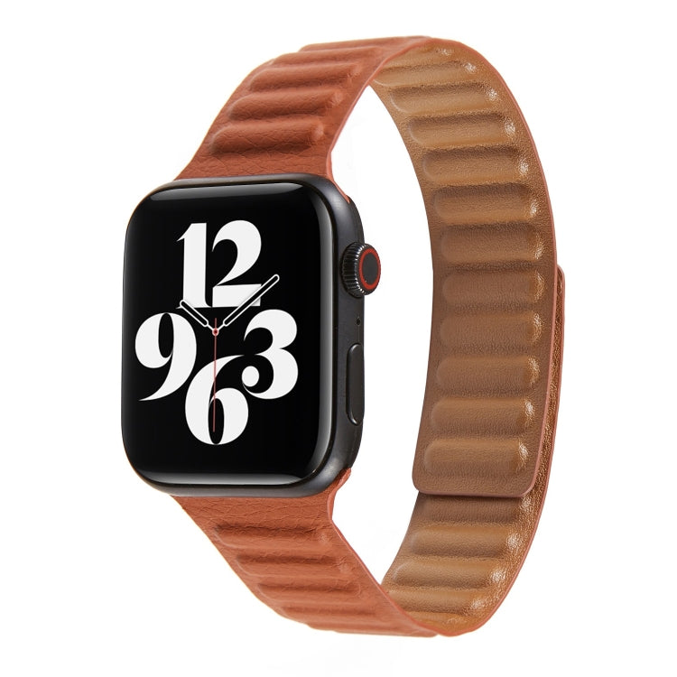 Cinturino in pelle Loop per Apple Watch Series 6 e SE e 5 e 4 40 mm / 3 e 2 e 1 38 mm, For Apple Watch Series 7 41mm / 6 & SE & 5 & 4 40mm / 3 & 2 & 1 38mm