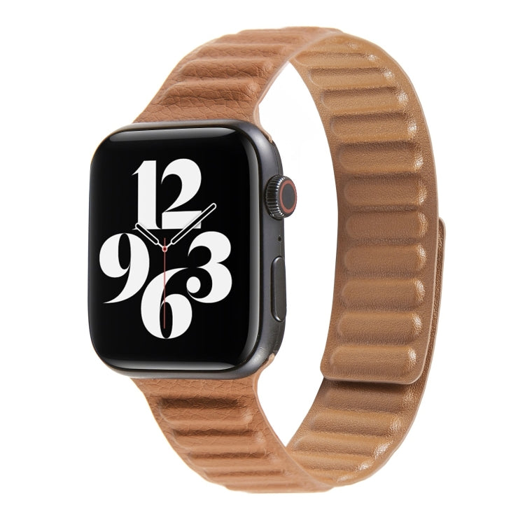 Cinturino in pelle Loop per Apple Watch Series 6 e SE e 5 e 4 40 mm / 3 e 2 e 1 38 mm, For Apple Watch Series 7 41mm / 6 & SE & 5 & 4 40mm / 3 & 2 & 1 38mm