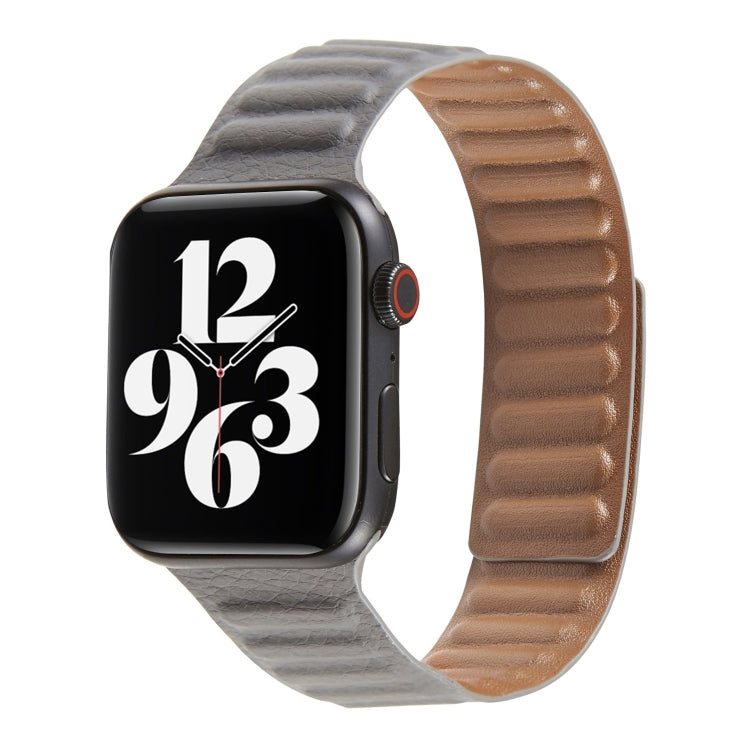 Cinturino in pelle Loop per Apple Watch Series 6 e SE e 5 e 4 40 mm / 3 e 2 e 1 38 mm, For Apple Watch Series 7 41mm / 6 & SE & 5 & 4 40mm / 3 & 2 & 1 38mm