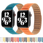 Cinturino in pelle Loop per Apple Watch Series 6 e SE e 5 e 4 40 mm / 3 e 2 e 1 38 mm, For Apple Watch Series 7 41mm / 6 & SE & 5 & 4 40mm / 3 & 2 & 1 38mm