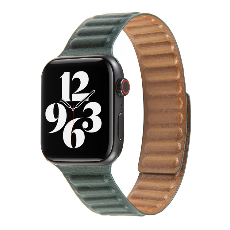 Cinturino in pelle Loop per Apple Watch Series 6 e SE e 5 e 4 44 mm / 3 e 2 e 1 42 mm, For Apple Watch Series 7 45mm / 6 & SE & 5 & 4 44mm / 3 & 2 & 1 42mm