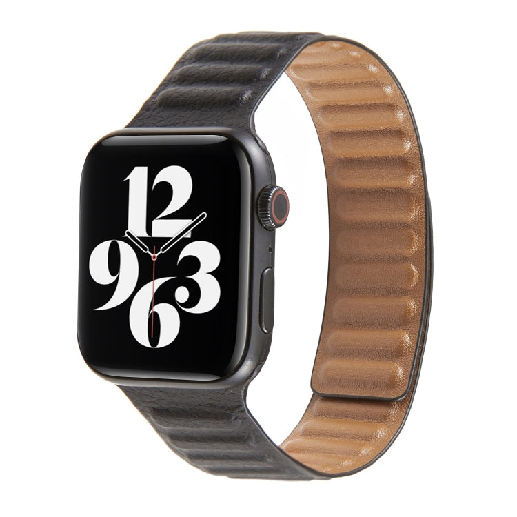 Cinturino in pelle Loop per Apple Watch Series 6 e SE e 5 e 4 44 mm / 3 e 2 e 1 42 mm, For Apple Watch Series 7 45mm / 6 & SE & 5 & 4 44mm / 3 & 2 & 1 42mm