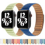 Cinturino in pelle Loop per Apple Watch Series 6 e SE e 5 e 4 44 mm / 3 e 2 e 1 42 mm, For Apple Watch Series 7 45mm / 6 & SE & 5 & 4 44mm / 3 & 2 & 1 42mm