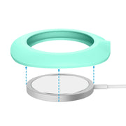 Custodia protettiva in silicone per caricabatterie wireless Magsafe