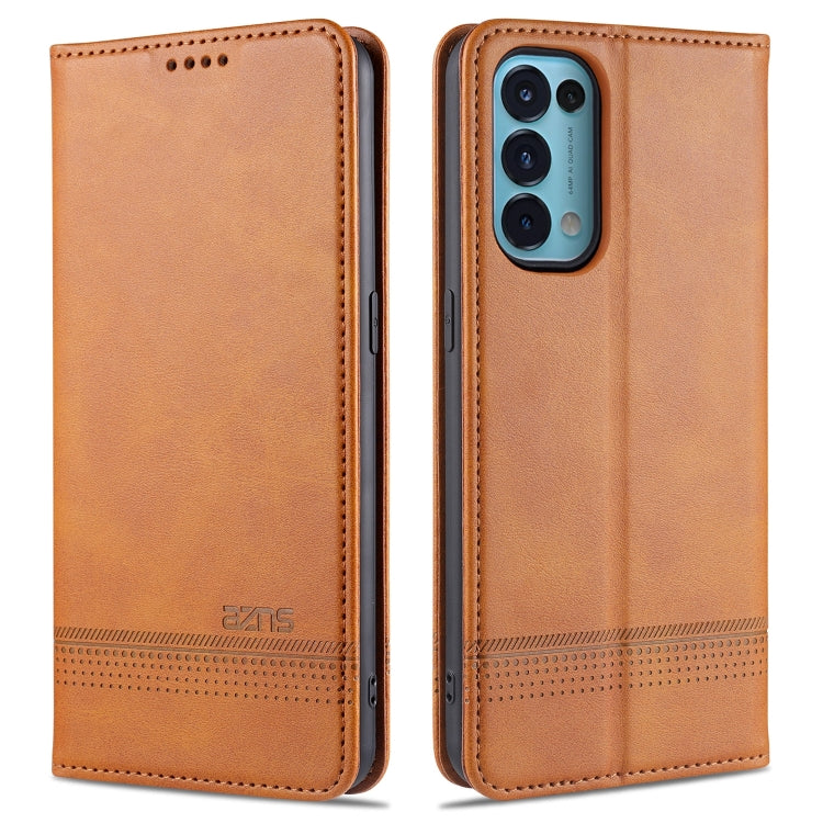 Custodia portafoglio in pelle con slot carte per Oppo Reno5 5G