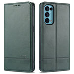 Custodia portafoglio in pelle con slot carte per Oppo Reno5 5G
