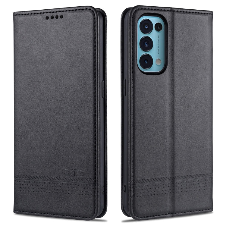 Custodia portafoglio in pelle con slot carte per Oppo Reno5 5G