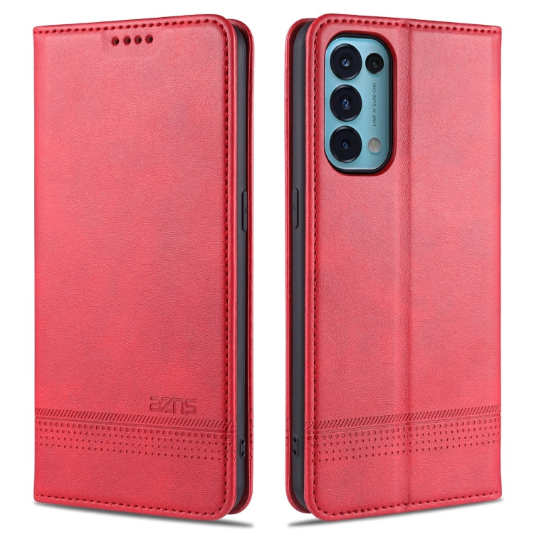 Custodia portafoglio in pelle con slot carte per Oppo Reno5 5G
