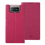 Custodia portafoglio in pelle TPU con slot carte per Asus Zenfone