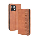 Custodia portafoglio in pelle con fibbia magnetica per Xiaomi Poc
