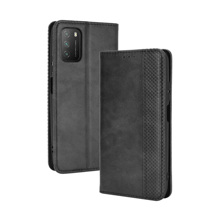 Custodia portafoglio in pelle con fibbia magnetica per Xiaomi Poc