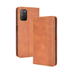 Custodia portafoglio in pelle con fibbia magnetica per Xiaomi Poc