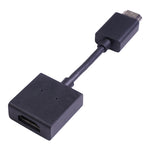 Adattatore convertitore linea di estensione placcato oro ruotabile da maschio a femmina HDMI 4K