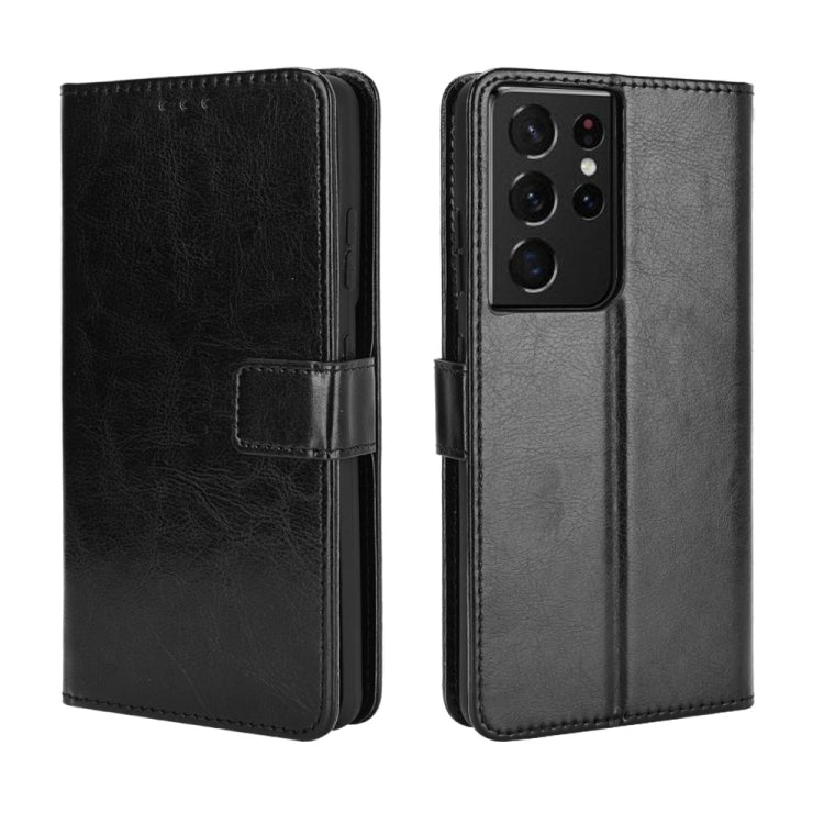 Custodia portafoglio in pelle per Galaxy S21 Ultra 5G