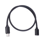 Cavo alimentazione USB-C PD maschio-femmina 0.5-1.5m